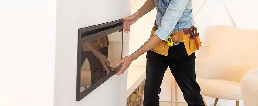 Metal Fireplace Installation in Great Bend, Kansas