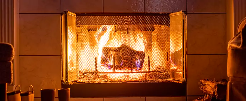 Mendota Hearth Landscape Fireplace Installation in Great Bend, Kansas