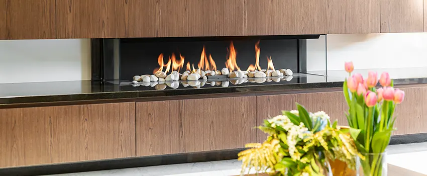 Double-height Fireplace Design Refurbishment in Great Bend, Kansas